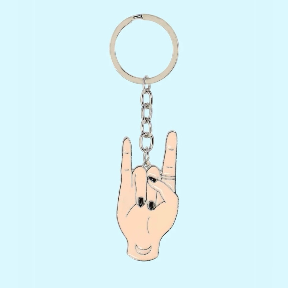 NWT Hand Charm Keychain